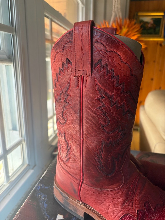 LaGrange Exotic Stingray Cowboy Boots – Women’s 7.5 M - photo 4