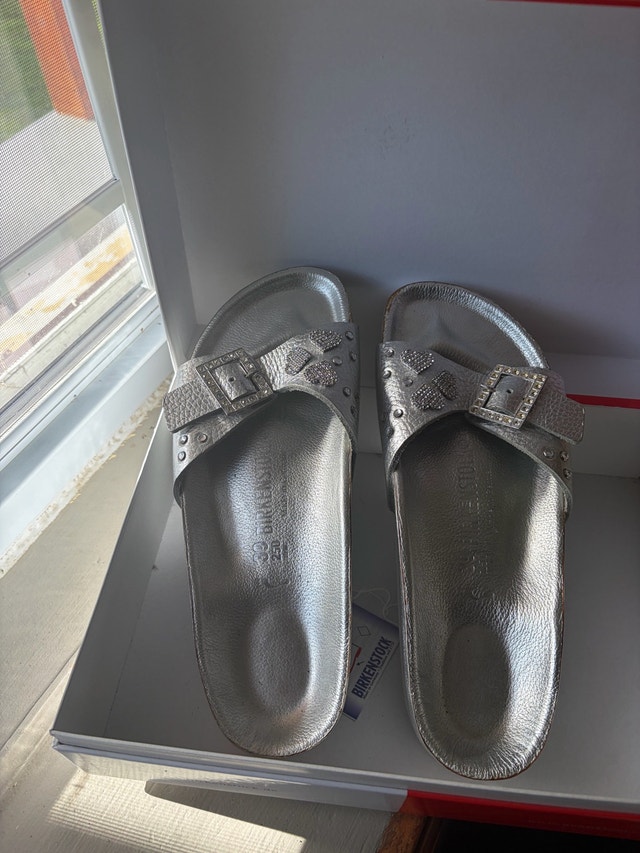 RARE Birkenstock x Heidi Klum Crystal Sandals – NEW – EU 39