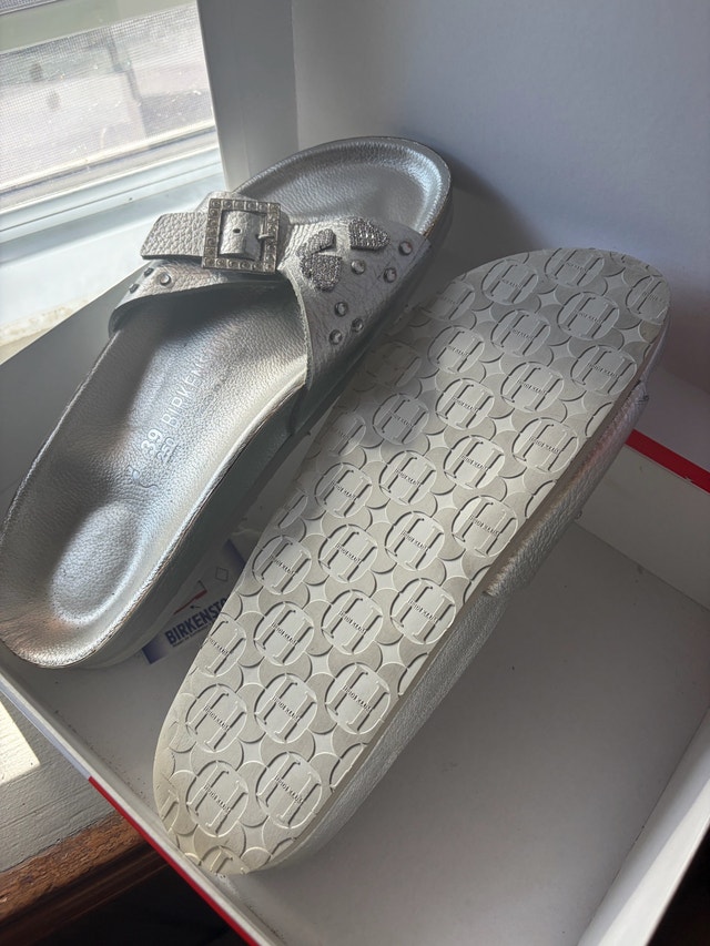 RARE Birkenstock x Heidi Klum Crystal Sandals – NEW – EU 39 - photo 4