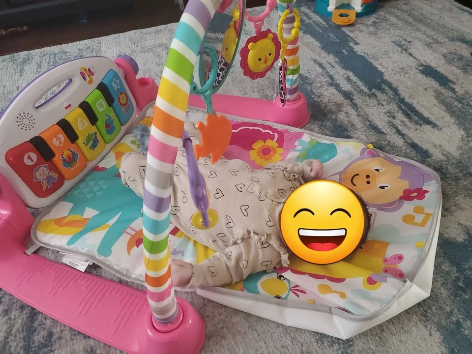 Fisher-Price Deluxe Kick & Play Piano Gym Playmat - photo 2