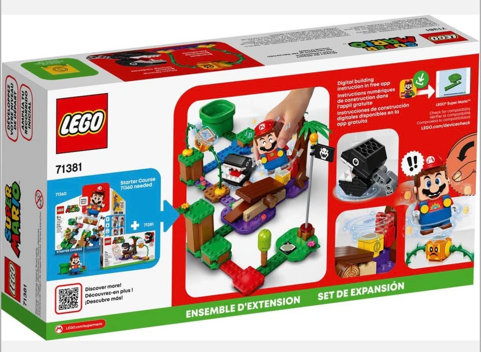 Lego Mario Chain Chomp Jungle Encounter Expansion Set #71381 - photo 2