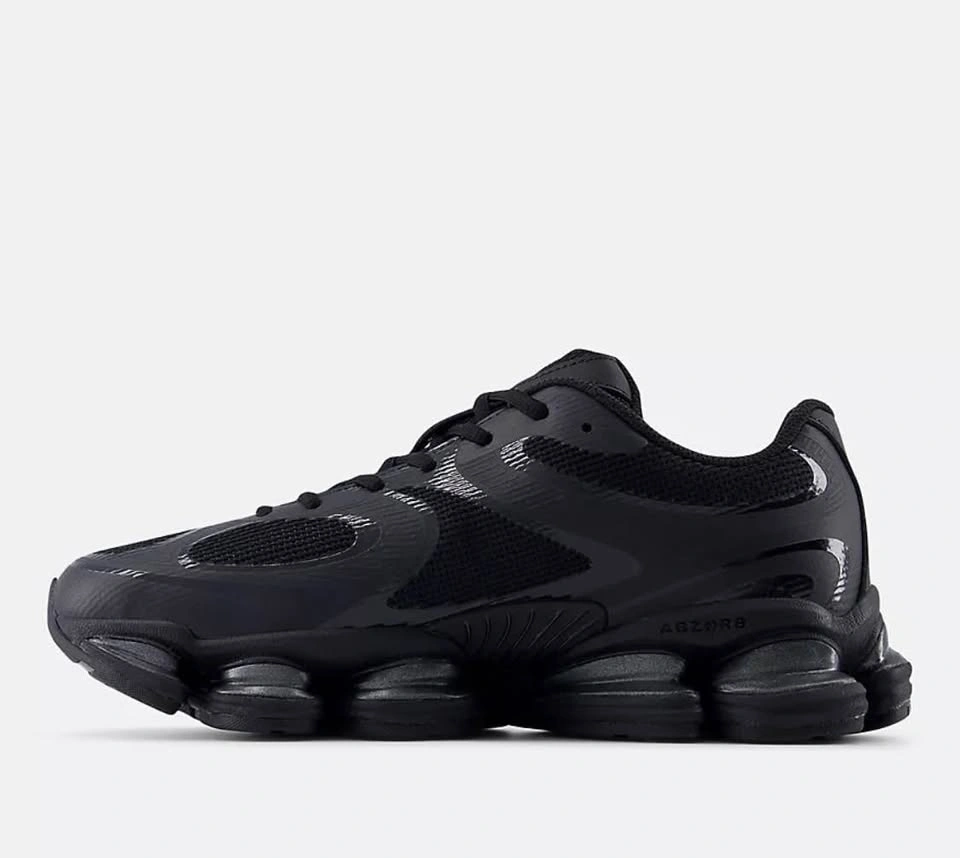 New Balance 9060 Triple Black Sneakers - photo 2