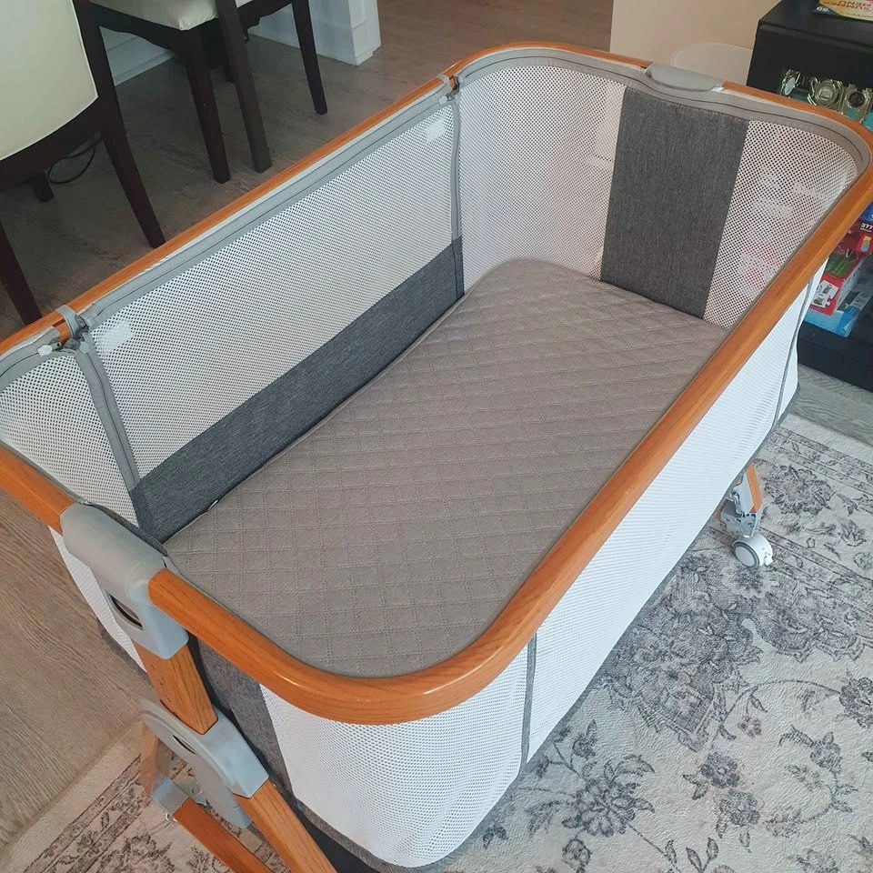 Bedside Bassinet, baby crib, bedside sleeper - photo 3
