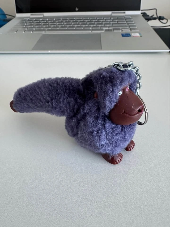 Kipling Purple Monkey Keychain - photo 2