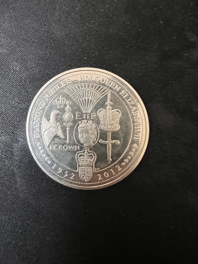 .925 Sterling silver 1 crown