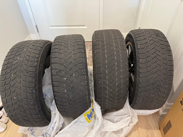 4x Michelin X-Ice Snow Winter Tires on RSSW Alloy Wheels - photo 2