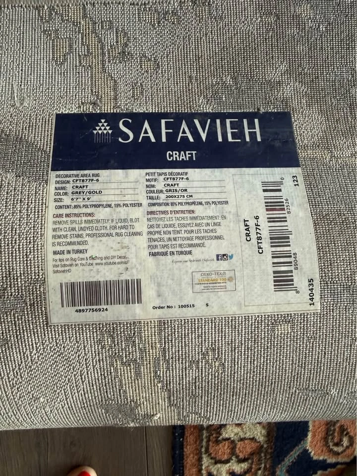 Safavieh Craft Area Rug 6'7" x 9' - photo 3