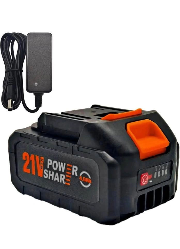 21V Lithium Battery + Charger – Blissthrill Power Tools