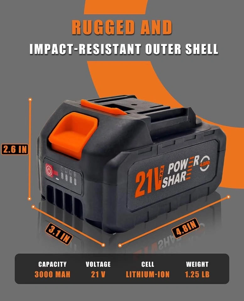 21V Lithium Battery + Charger – Blissthrill Power Tools - photo 2