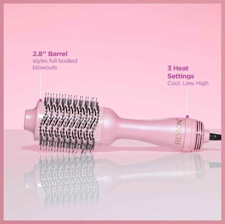 Pink Revlon One-Step Hair Dryer and Volumizer Limited Edition - photo 2