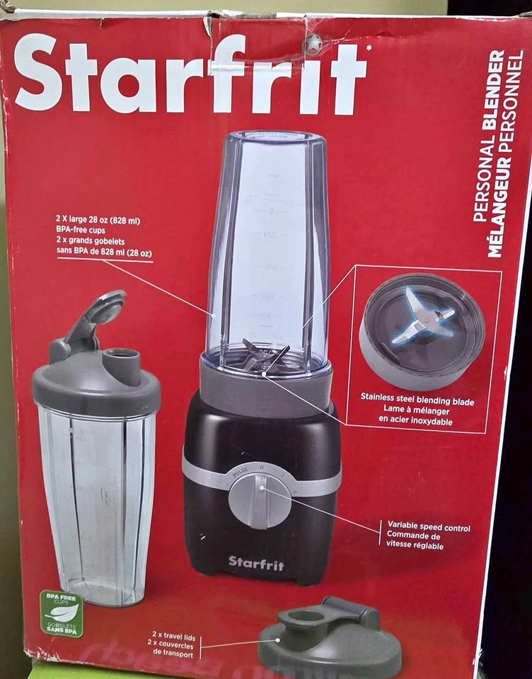 Brand new open box Starfrit Personal Blender