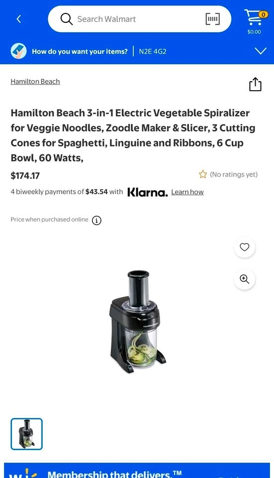 Brand new open box Hamilton Beach 3-in-1 Electric Vegetable Spir - photo 3