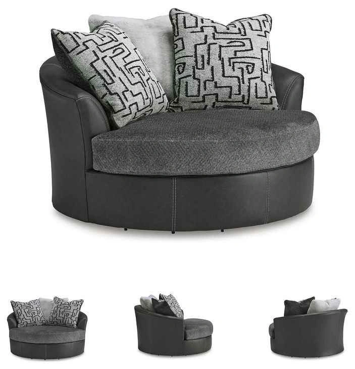Ashley Brixley Pier Oversized Swivel Accent Chair - photo 3