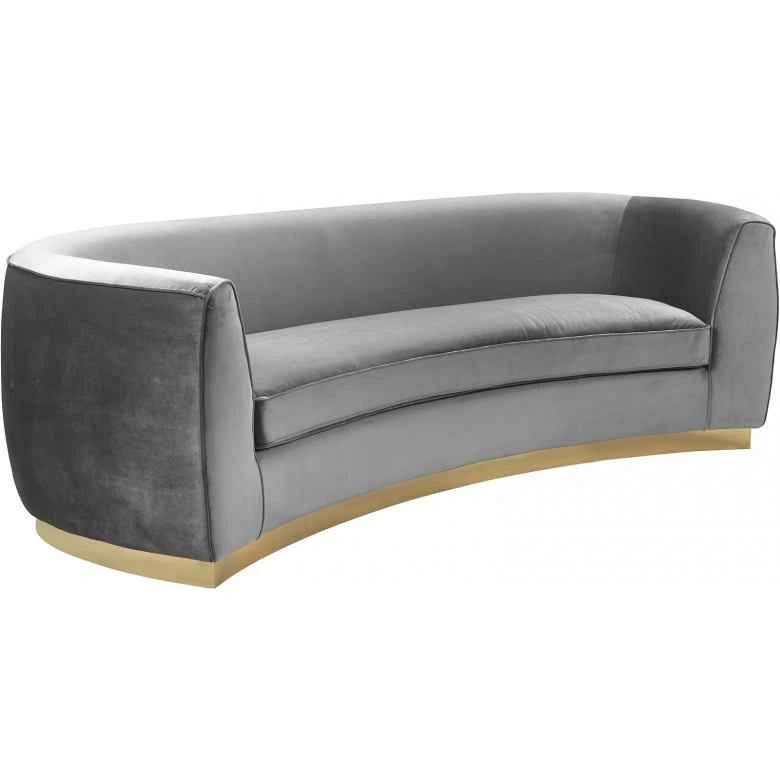 Brand New 3-Piece Gray Velvet Living Room Set, Only $2,499 - photo 2