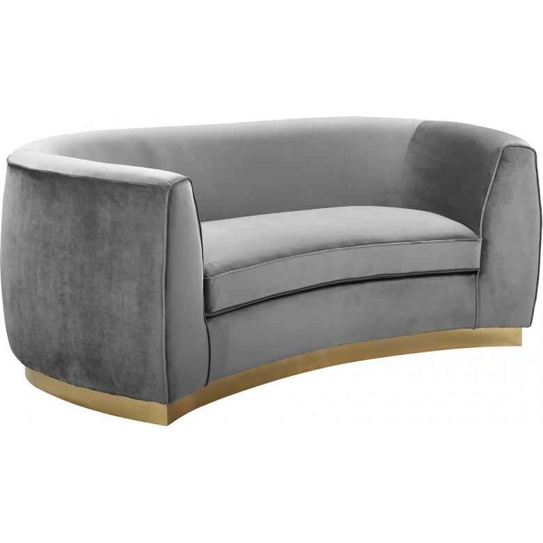 Brand New 3-Piece Gray Velvet Living Room Set, Only $2,499 - photo 4