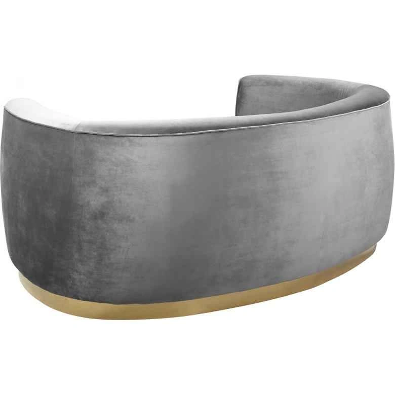 Brand New 3-Piece Gray Velvet Living Room Set, Only $2,499 - photo 5