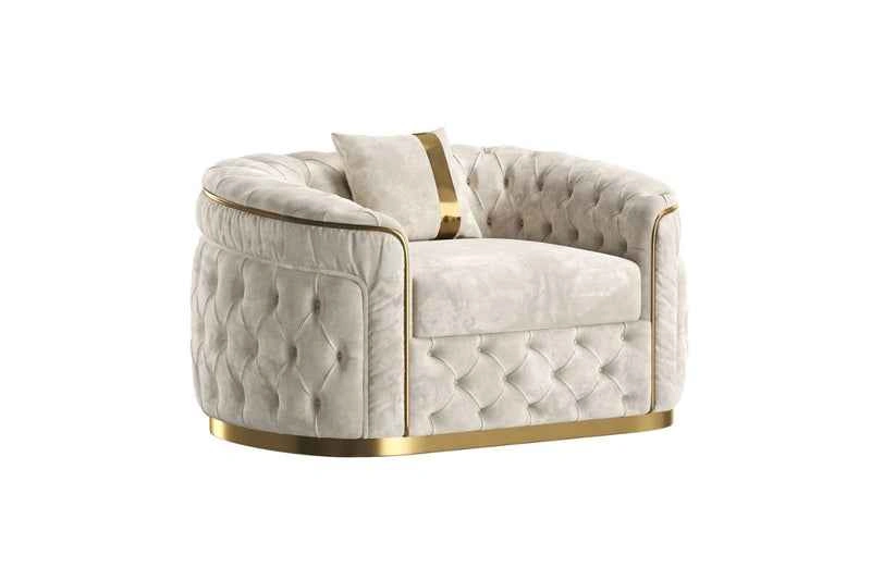 Brand New 3-Piece Luxury Velvet Living Room Set, Only $1,799 - photo 4