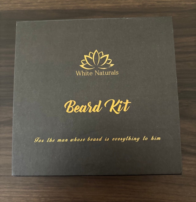 White Naturals Beard Kit