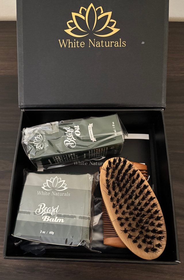 White Naturals Beard Kit - photo 3
