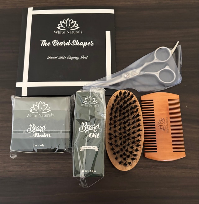White Naturals Beard Kit - photo 4