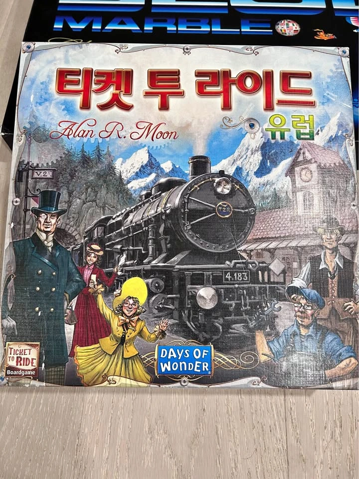 Ticket to Ride Europe Board Game (Korean Edition)