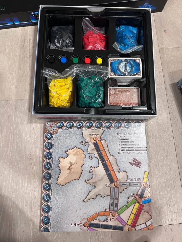 Ticket to Ride Europe Board Game (Korean Edition) - photo 2