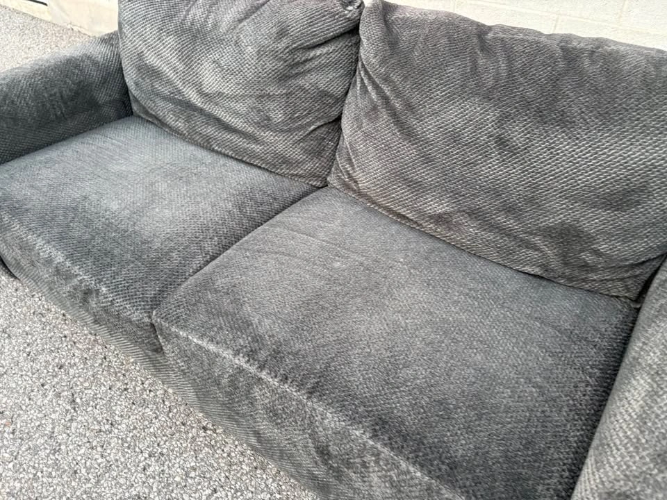 Black Cozy Love Seat Sofa - Free Delivery - photo 5