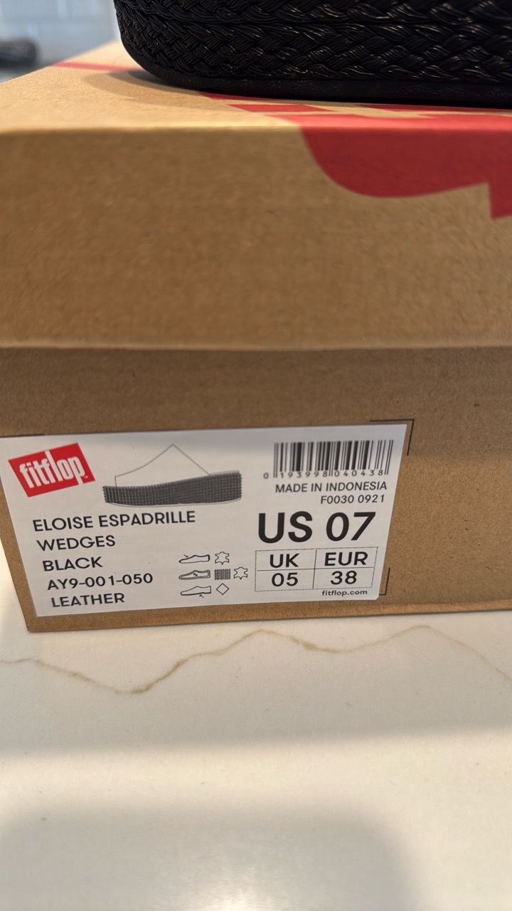 Fit Flop NEW Eloise Espadrille Wedge Sandal Size 7. NEW - photo 3
