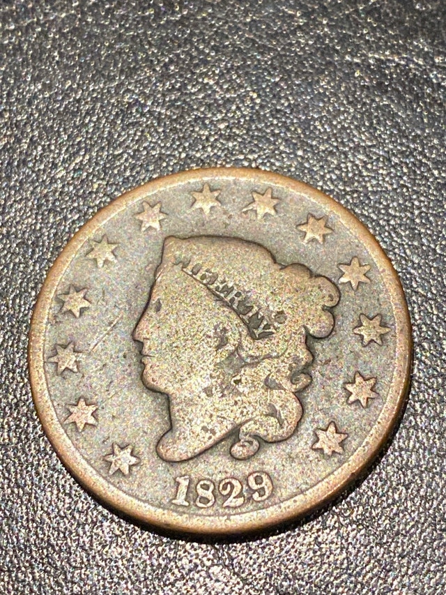 1829 United States Large Cent - photo 3