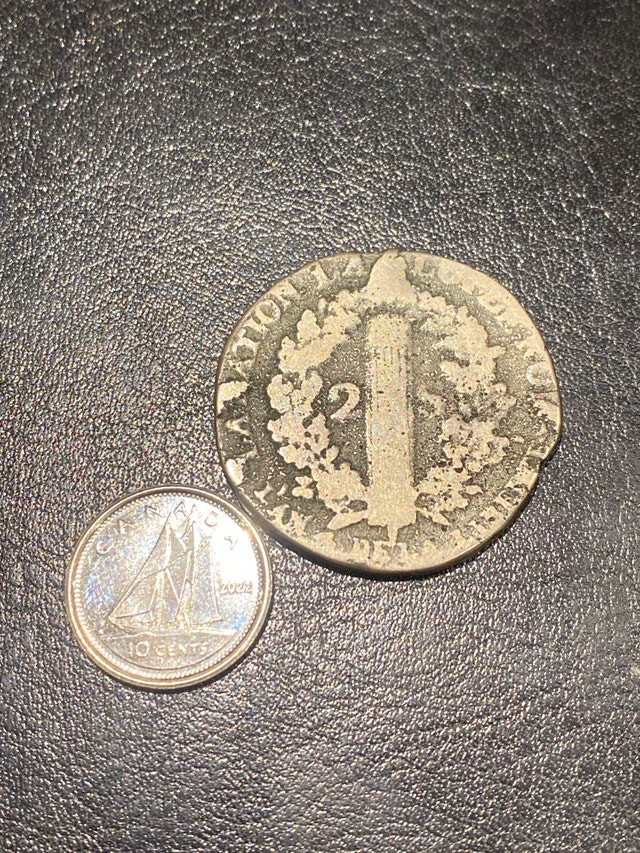 Louis XVI 1792 Coin - photo 3