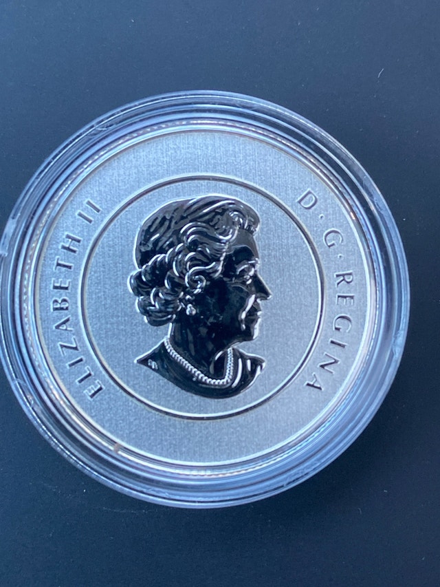 Royal Canadian Mint 2011 20 Dollar Fine Silver Canoe Coin - photo 2