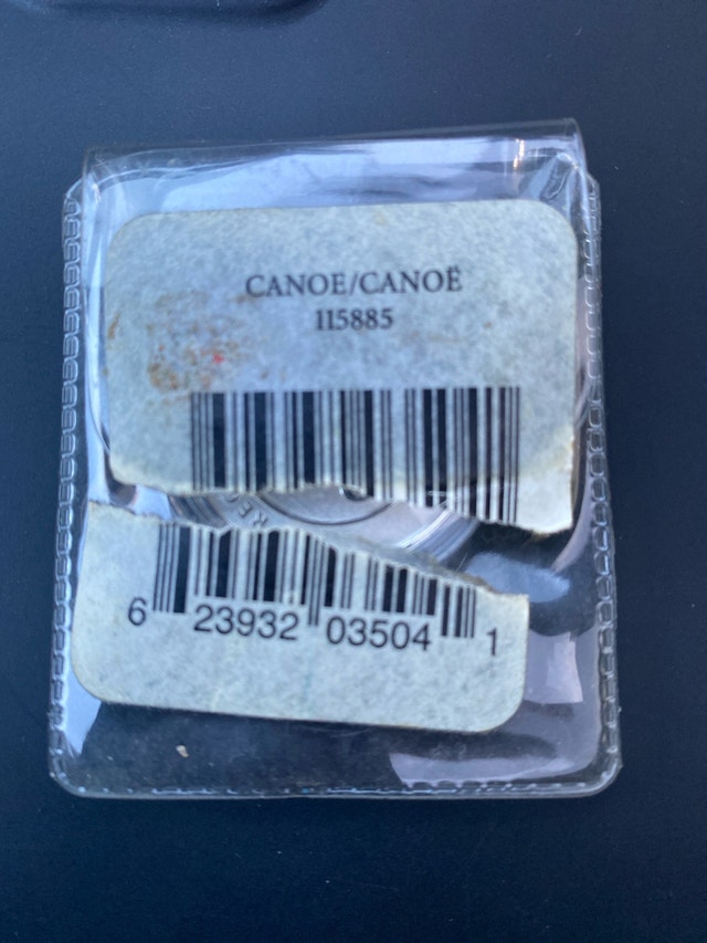 Royal Canadian Mint 2011 20 Dollar Fine Silver Canoe Coin - photo 3