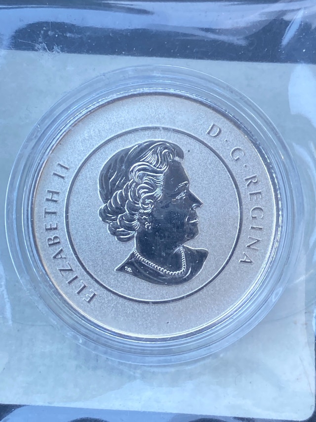 Royal Canadian Mint 2015 Gingerbread Man Silver Coin