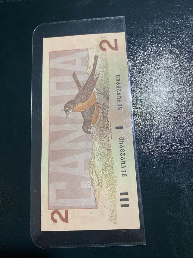 Bank of Canada 1986 Two Dollar Bill - photo 2