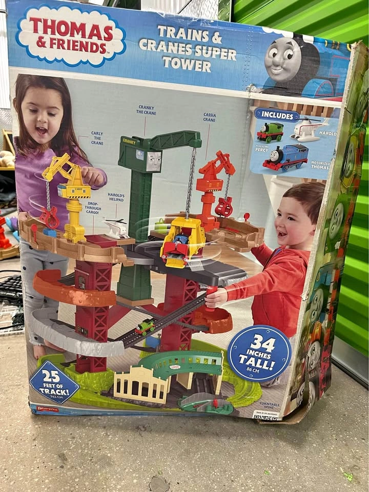 Thomas & Friends Trains & Cranes Super Tower