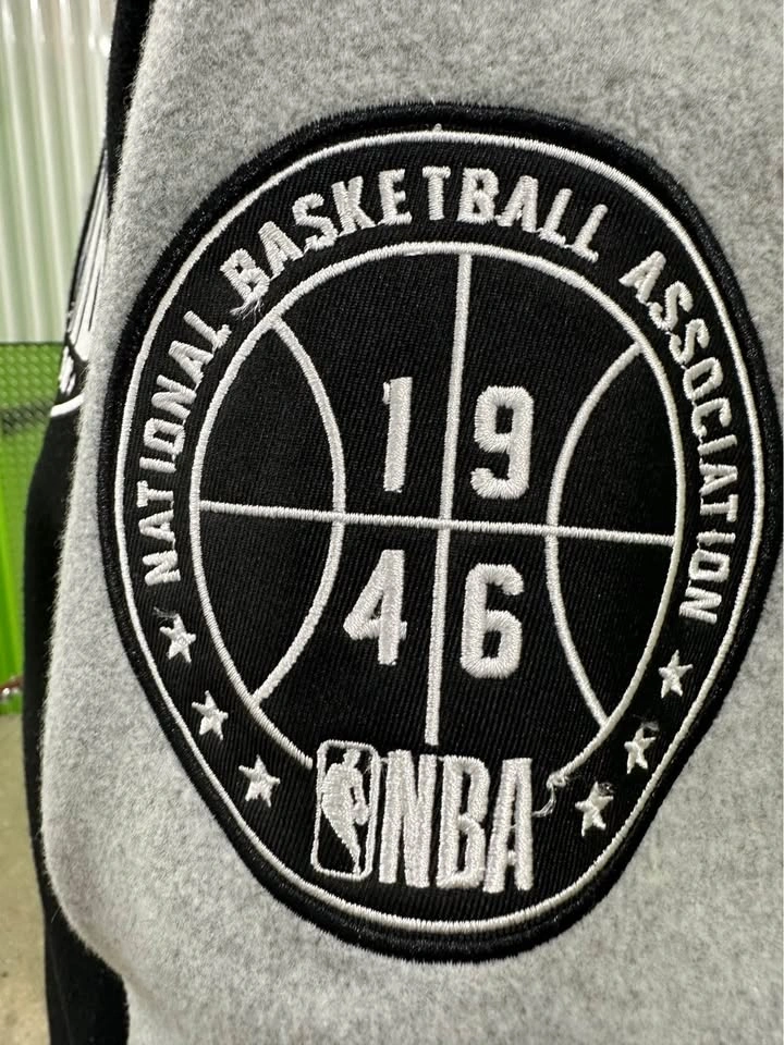 NBA varsity letterman jacket - photo 4