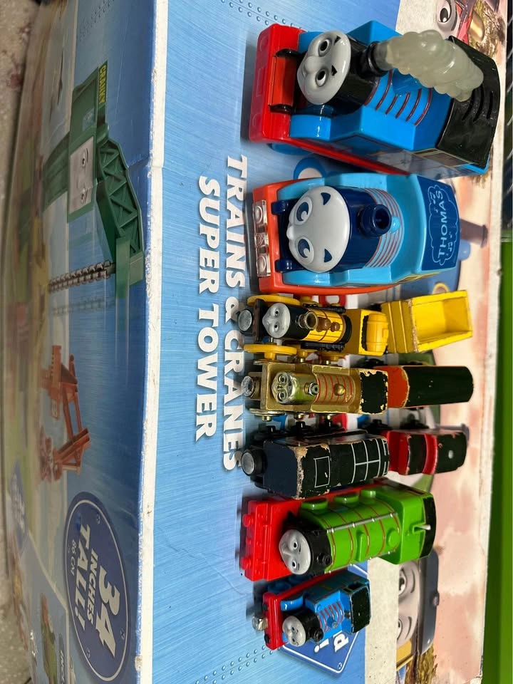 Thomas & Friends Trains & Cranes Super Tower + Free Trains - photo 2