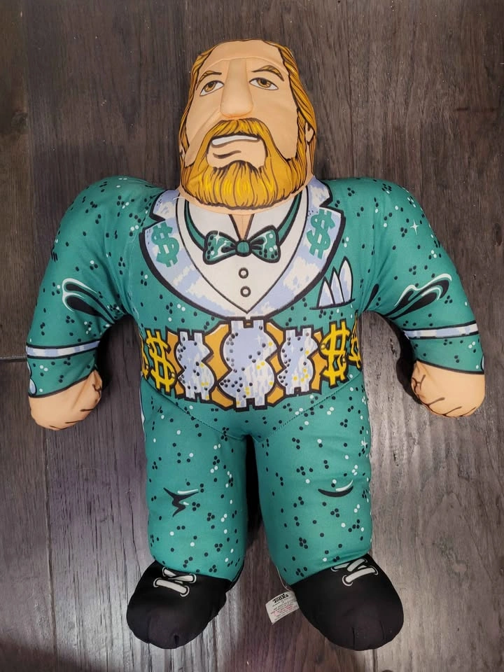 Tonka WWF Wrestling Buddies Million Dollar Man Ted DiBiase With - photo 2