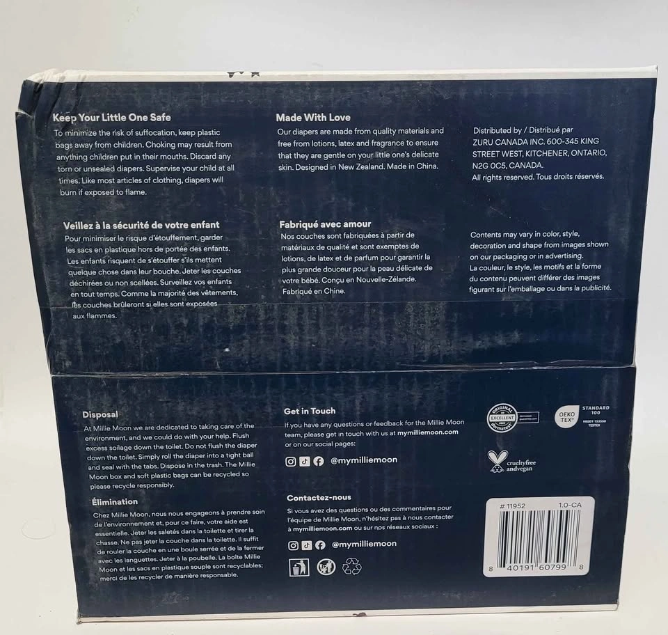 Millie Moon Luxury Diapers Size 7, 44 Count - photo 3