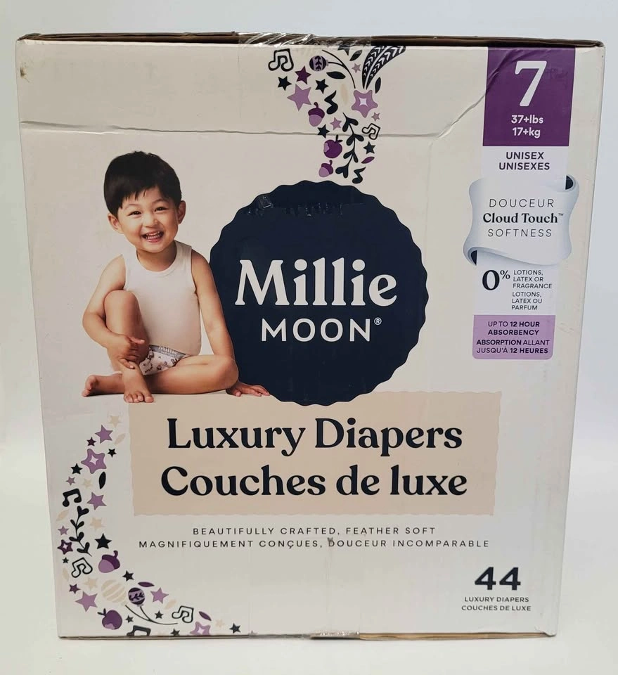 Millie Moon Luxury Diapers Size 7, 44 Count - photo 4