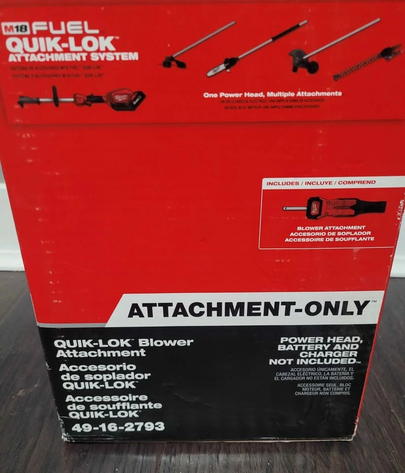 Milwaukee M18 FUEL QUIK-LOK Blower Attachment 49-16-2793 - photo 4
