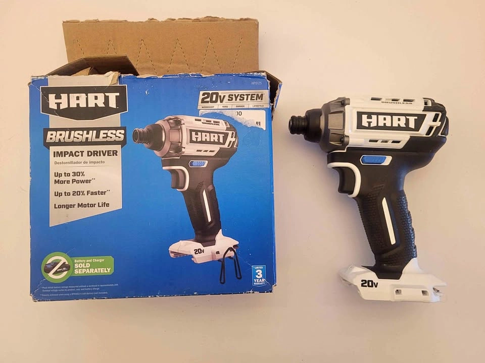 New in box HART 20V Brushless Impact Driver