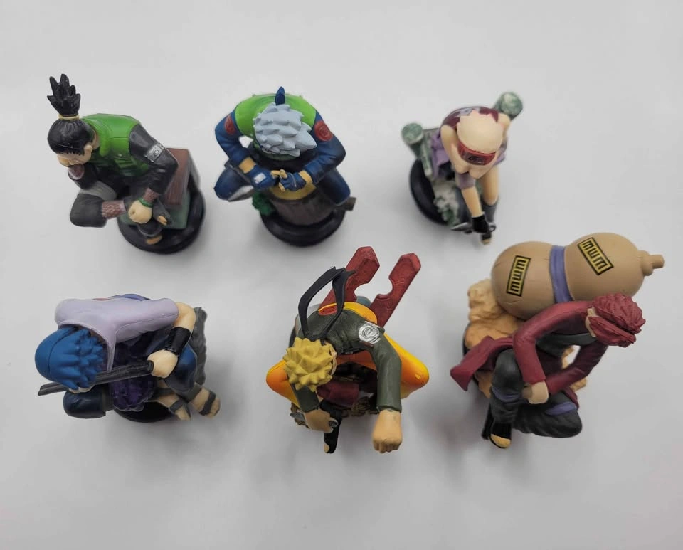 Naruto Shippuden Chess Piece Collection R – 6 Figure Lot - photo 3