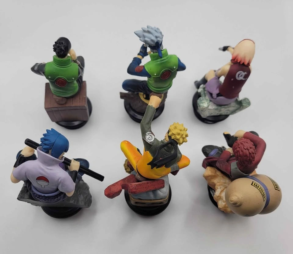 Naruto Shippuden Chess Piece Collection R – 6 Figure Lot - photo 4
