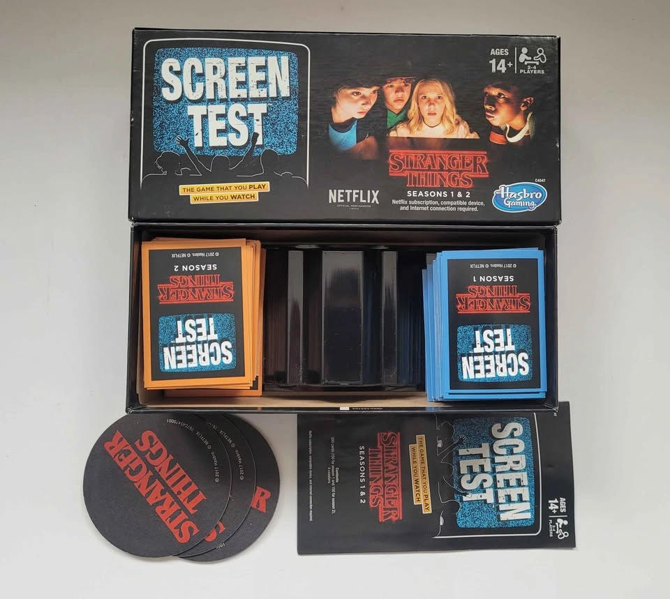 Hasbro Gaming Screen Test Stranger Things Seasons 1 & 2 Board Ga - photo 3