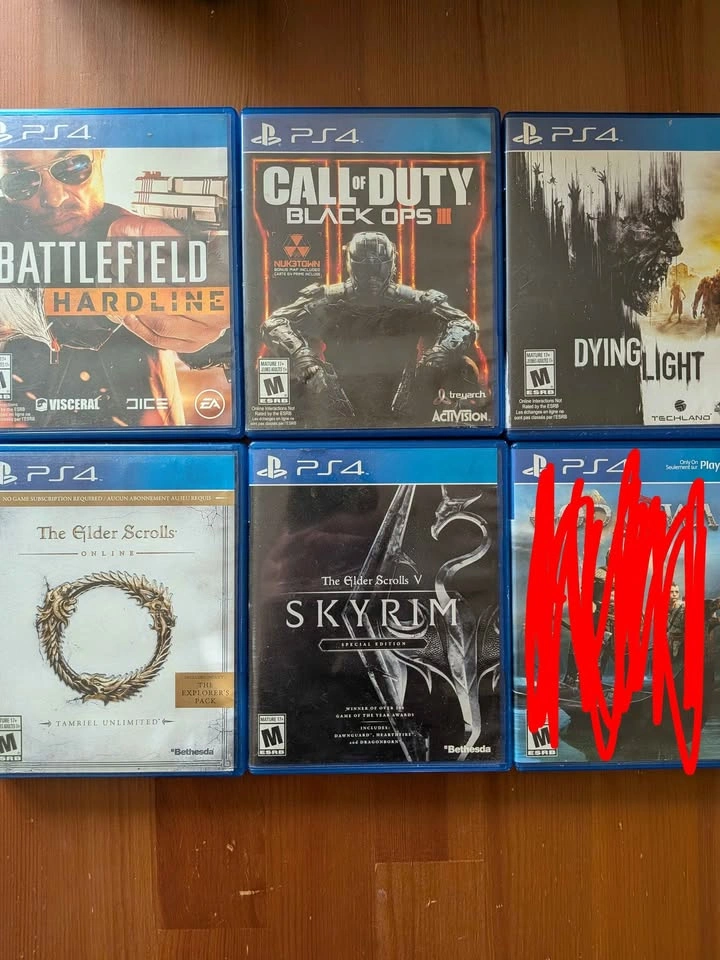 PlayStation 4 (PS4) Games Bundle