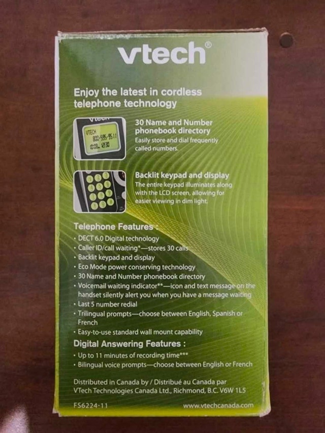 VTech Cordless Answering System - photo 2