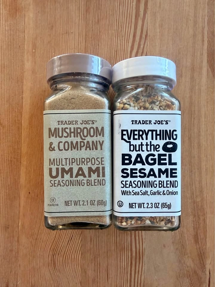 Trader Joe's Umami & Everything But The Bagel Seasoning Blends