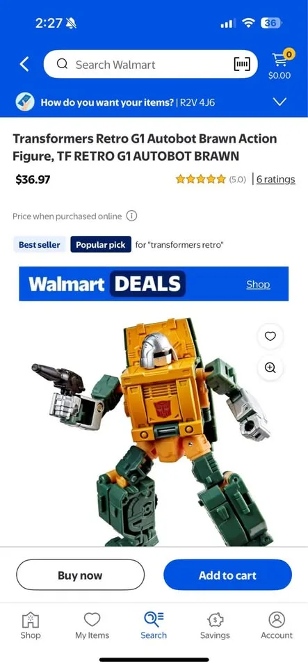 Transformers Retro G1 Seaspray & Braun NIB Set image indicator(3)