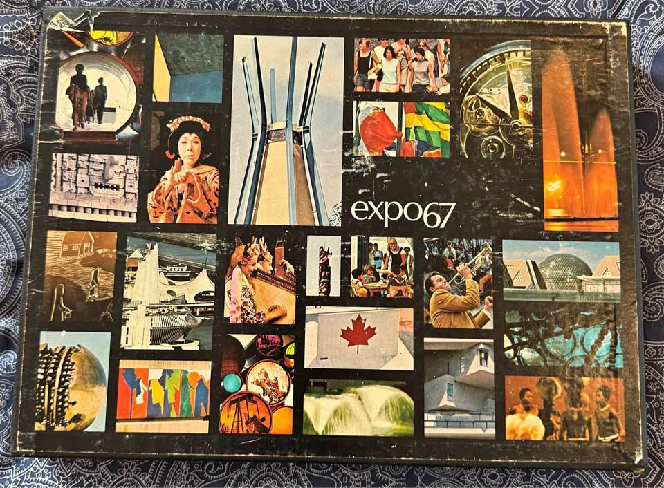 Vintage Expo 67 Montréal Canada Memorial Album – 1968 Nelson